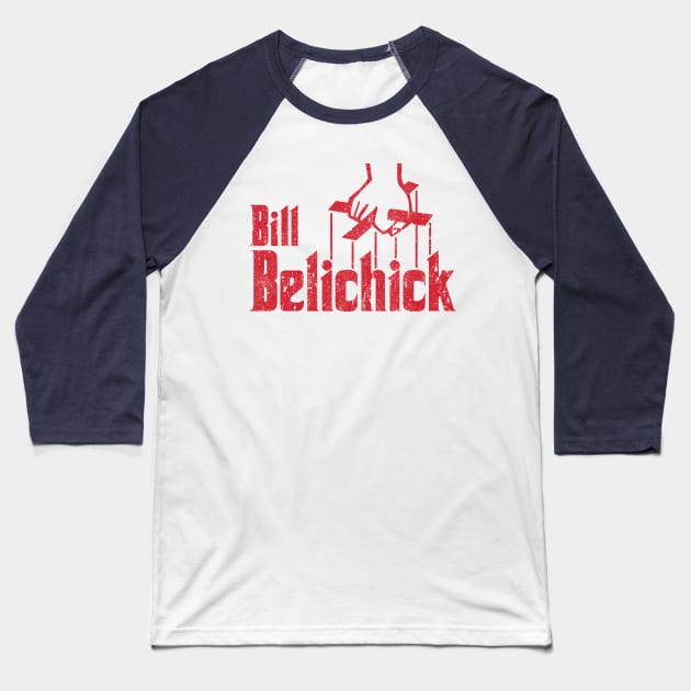 Belichick Baseball T-Shirt by huckblade